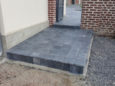 HURTREL CARRELAGE: pose de carrelage extérieur 23