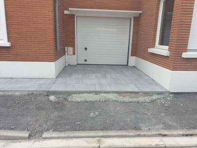 Pose de carrelage extérieur 3