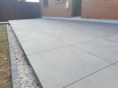 Pose de carrelage extérieur 9